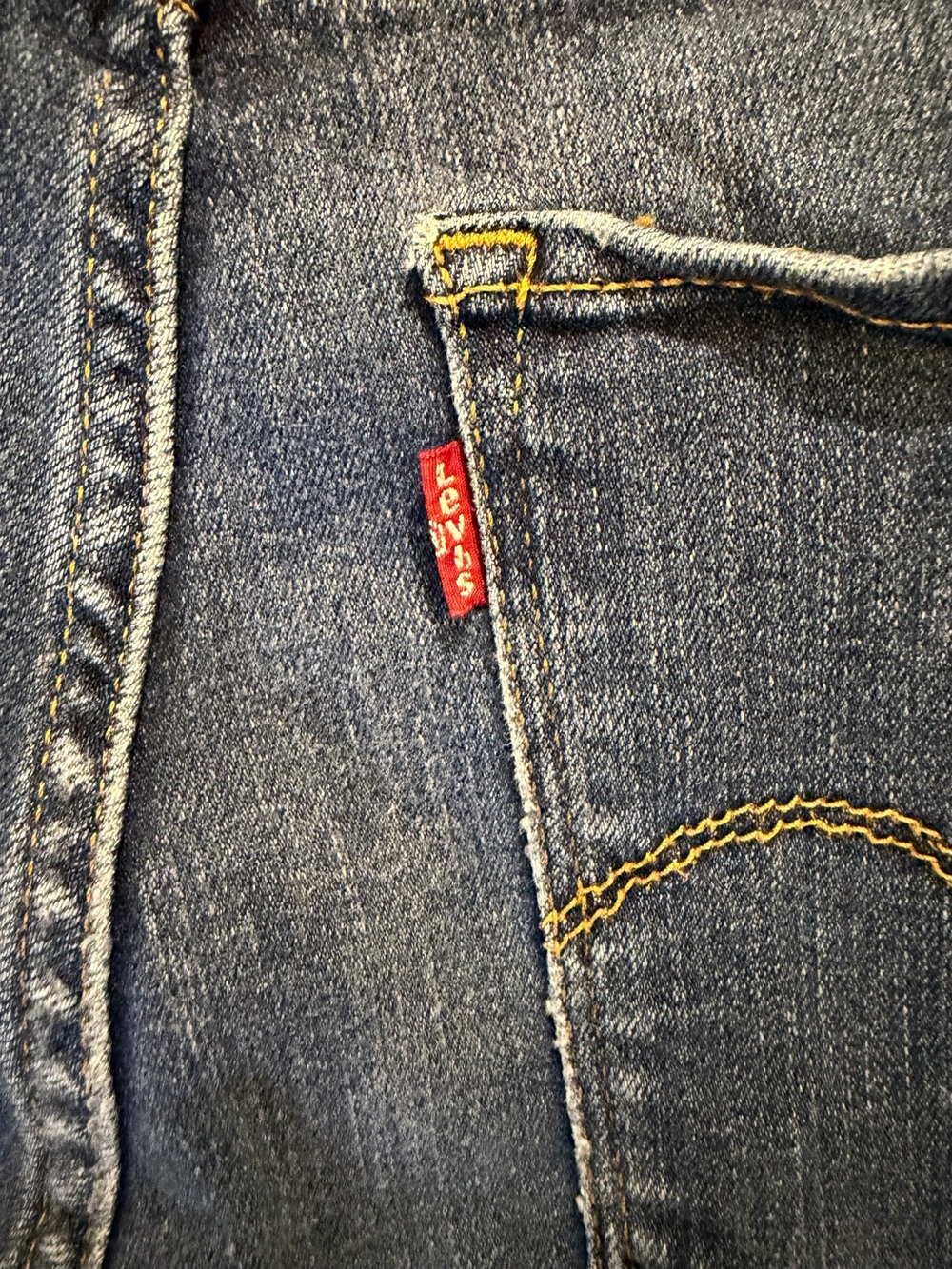 Levi Strauss & Co Women's 724 High Rise Straight Jeans 29 In Blue - Picture 6 of 8